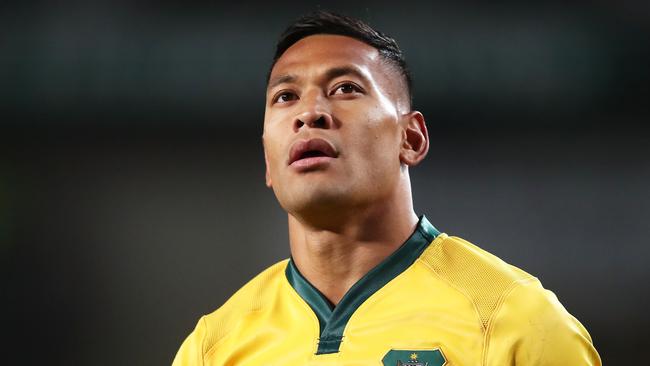 Israel Folau’s future is still up in the air as he considers his options. Picture: AAP