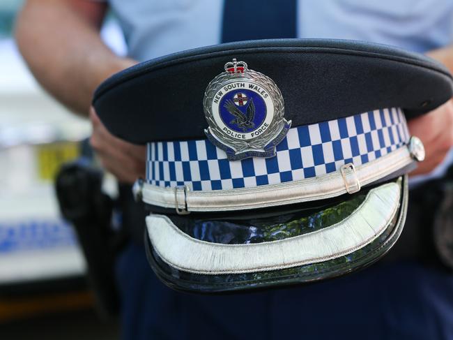 SYDNEY, AUSTRALIA , NSW Police Force general generic stock GV breaking news police tape image at the Headquarters in Surry Hills, Sydney Australia. Picture: NCA Newswire / Gaye Gerard