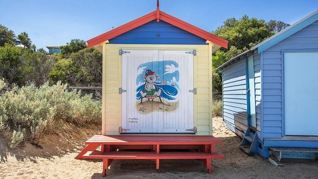 Bathing Box 89’s koala mural was recognised by the Bayside Council as the best exterior mural on the famous sandy strip.