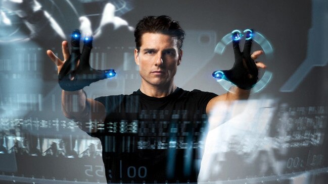 In <i>Minority Report</i>, Tom Cruise’s character worked for the ‘PreCrime Division’. Picture: Supplied