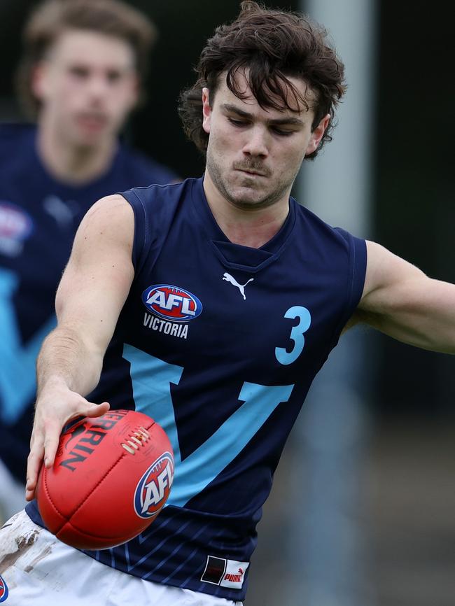 Nick Watson is another young gun in the top-five mix. Picture: Sarah Reed/AFL Photos