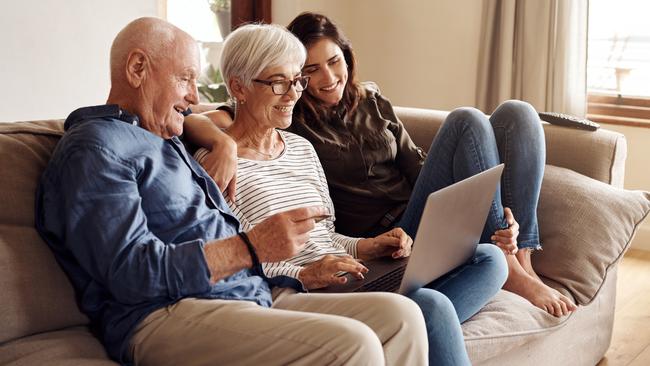 Parents can share valuable money stories with their adult children. Picture: iStock