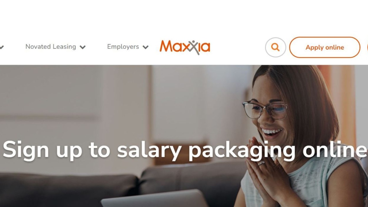 Maxxia is one of Australia’s largest salary sacrifice providers. Picture: Maxxia.