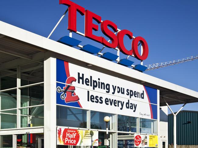 A tourist has given a review of Tesco.