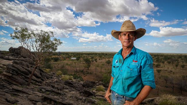 Gogo Station manager Chris Towne near Fitzroy Crossing. Picture: Colin Murty