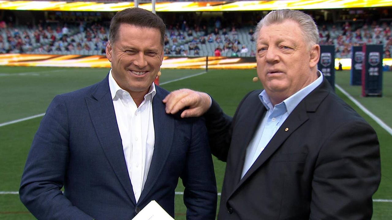 Karl Stefanovic and Phil Gould.