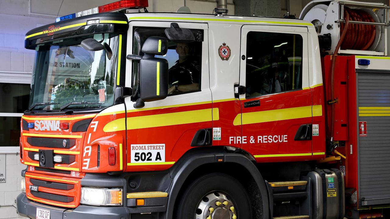 Firefighters battle ‘well-involved’ unit fire near Cairns school