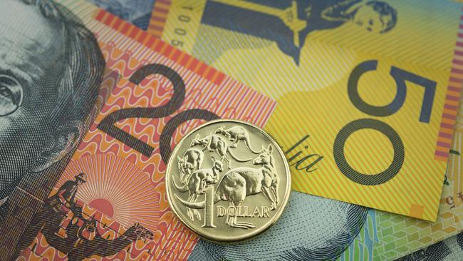 Australian currency. Picture: Thinkstock