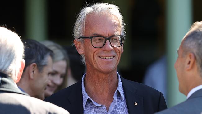 Former NRL CEO David Gallop attends the Tommy Raudonikis memorial service. Picture: Mark Kolbe/Getty Images