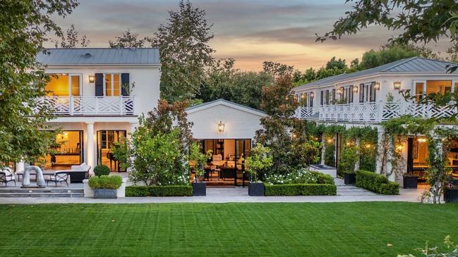 James Packer’s former home in Beverly Hills, which he sold on Monday. Picture: Santiago Arana and Jade Mills
