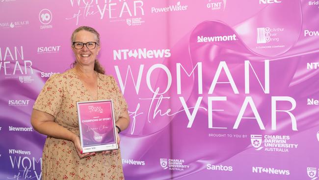 Leanne Chin, finalist in the Champions of Sport Category at the 2025 NT News Woman of the Year Awards. Photo: Georgia Politis