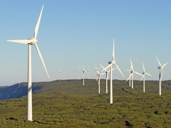 Tuesday’s winds were so strong, fields of wind turbines would have been turned off.