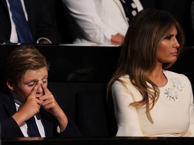 ‘Wake me when it’s over, toots.’ Picture: Jeff Swensen/Getty Images