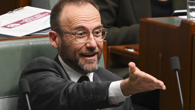 Leader Adam Bandt. Picture: Martin Ollman