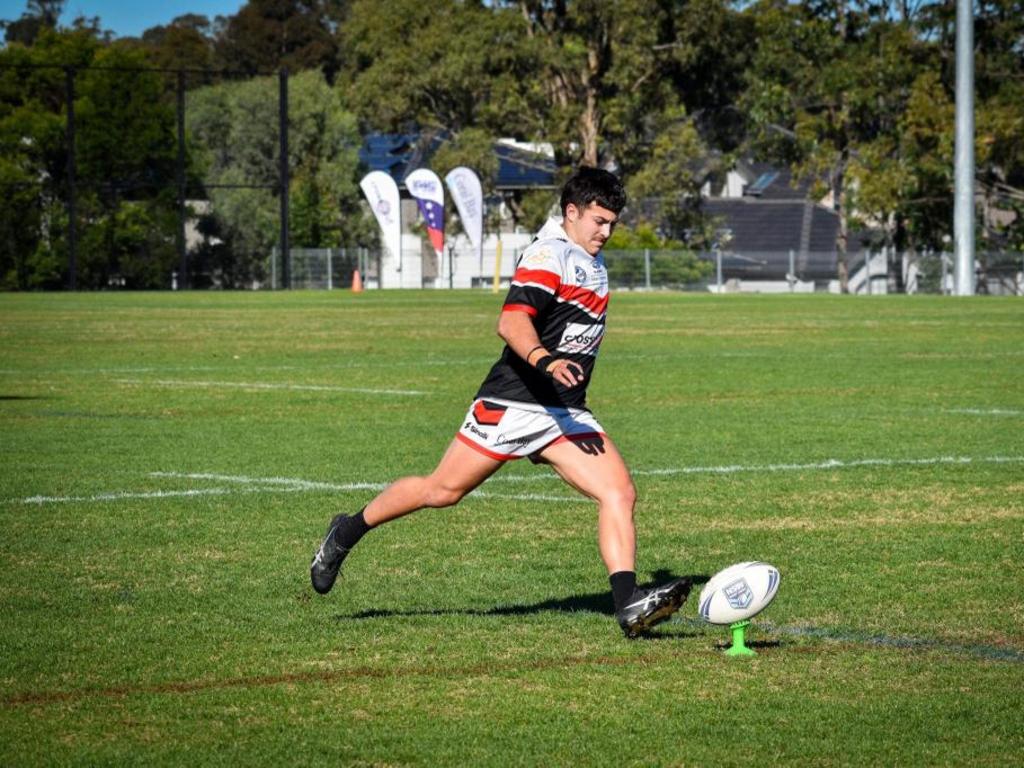 Linford Isaacs of the Kellyville Bushrangers. Picture: Contributed