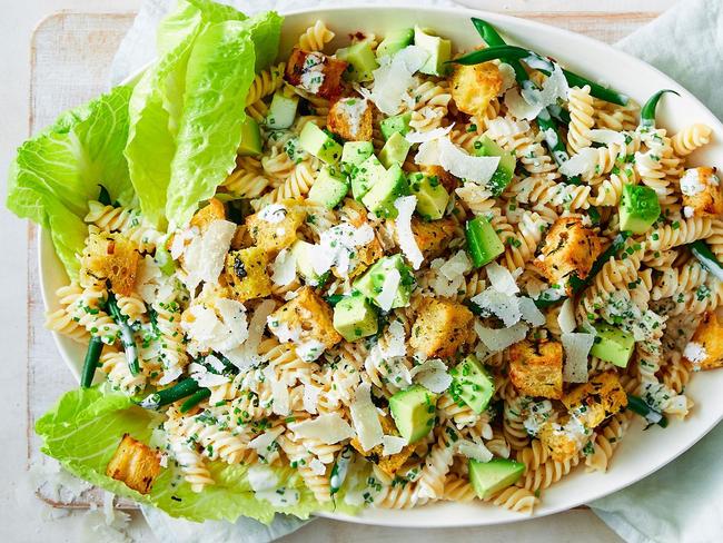 SMART DAILY - TASTE - Salads for your festive table.  Garlic bread pasta salad