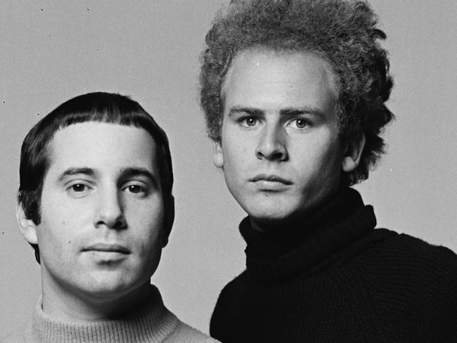 Notice anything? Simon and Garfunkel in one of their official photos.