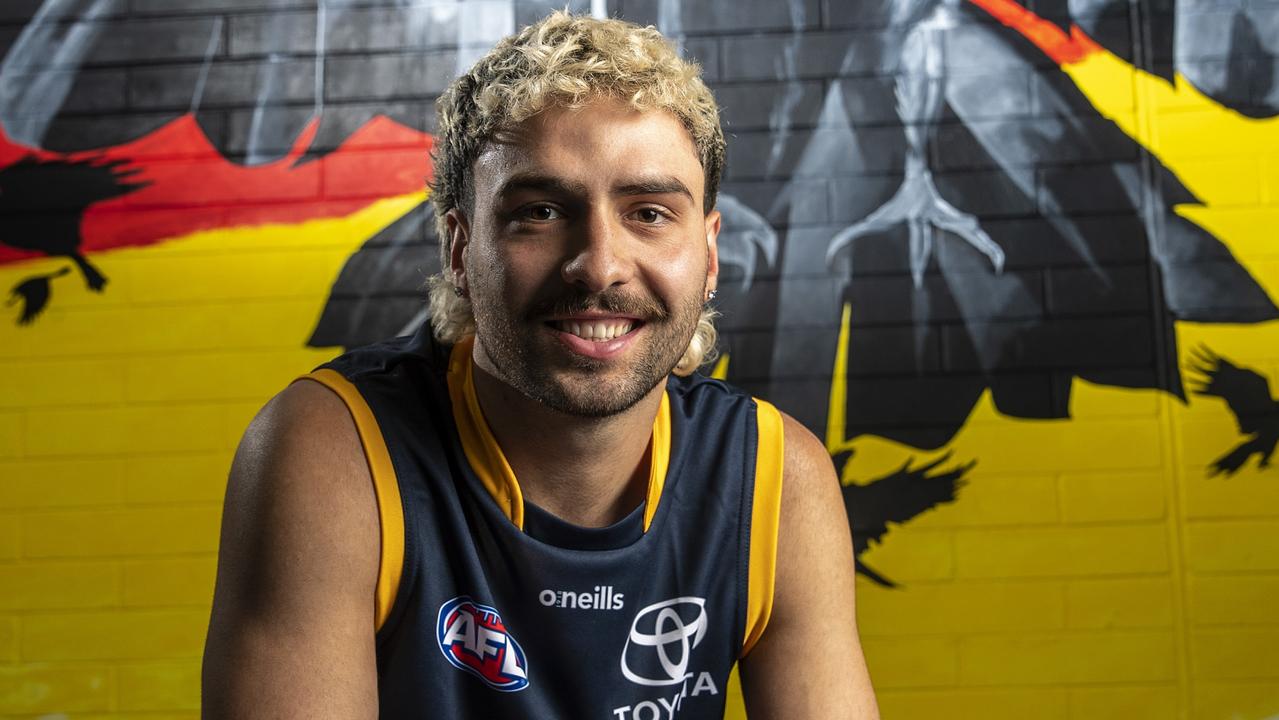 Izak Rankine is a Crow. Picture: Sarah Reed/Getty Images