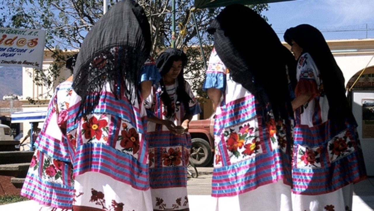 Mazatec women in Oaxaca wearing traditional garb. Picture: Wikipedia