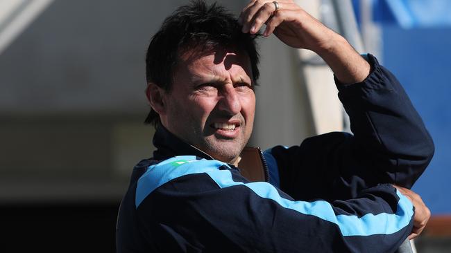 Laurie Daley coached the Blues through 15 matches for six wins and nine losses. Picture: Brett Costello