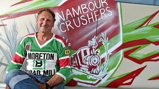 Graham Allen played more than 315 games for Nambour, first with Souths then Crushers, played until he was 50 with his son. Picture: Warren Lynam