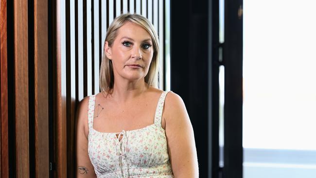 Breast cancer survivor Katie Henderson travels to Melbourne at her own expense for follow up scans, rather than wait four months to receive the same scans in Cairns. Picture: Brendan Radke