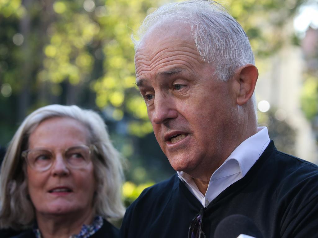 Former Liberal Prime Minister Malcolm Turnbull was joined by five other former leaders in signing the open letter. Picture: NCA NewsWire/Gaye Gerard