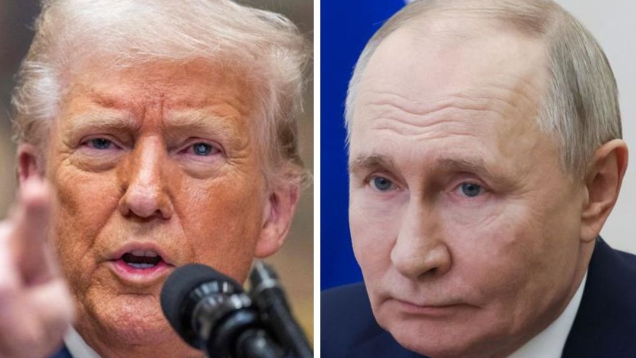 Donald Trump and Vladimir Putin are due to speak on Tuesday.