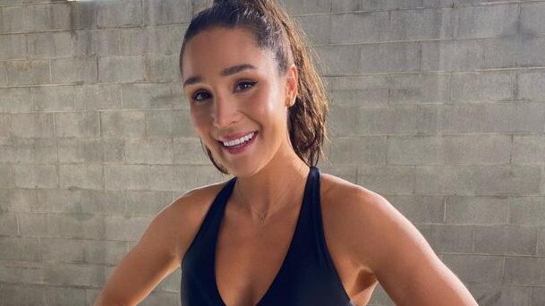 Kayla Itsines has taken to Instagram saying she wants her pre-baby body back. Picture: Instagram