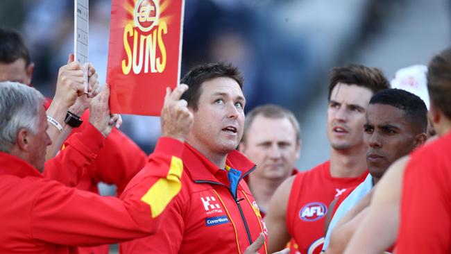 Suns coach Stuart Dew is armed with a strong hand heading into this month’s national draft. Pic: Getty Images