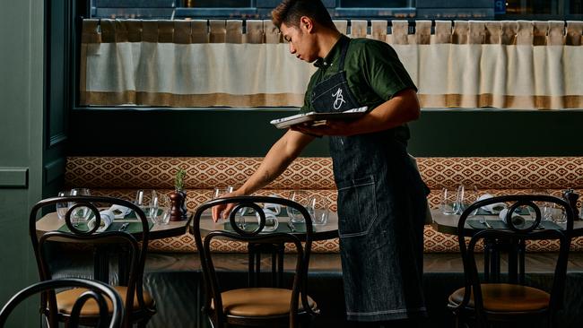 Bossley Bar and Restaurant at Rydges Melbourne.