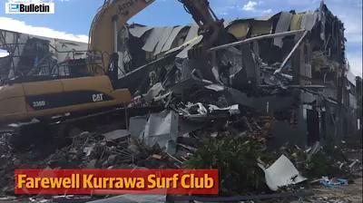 Kurrawa surf club demolished 