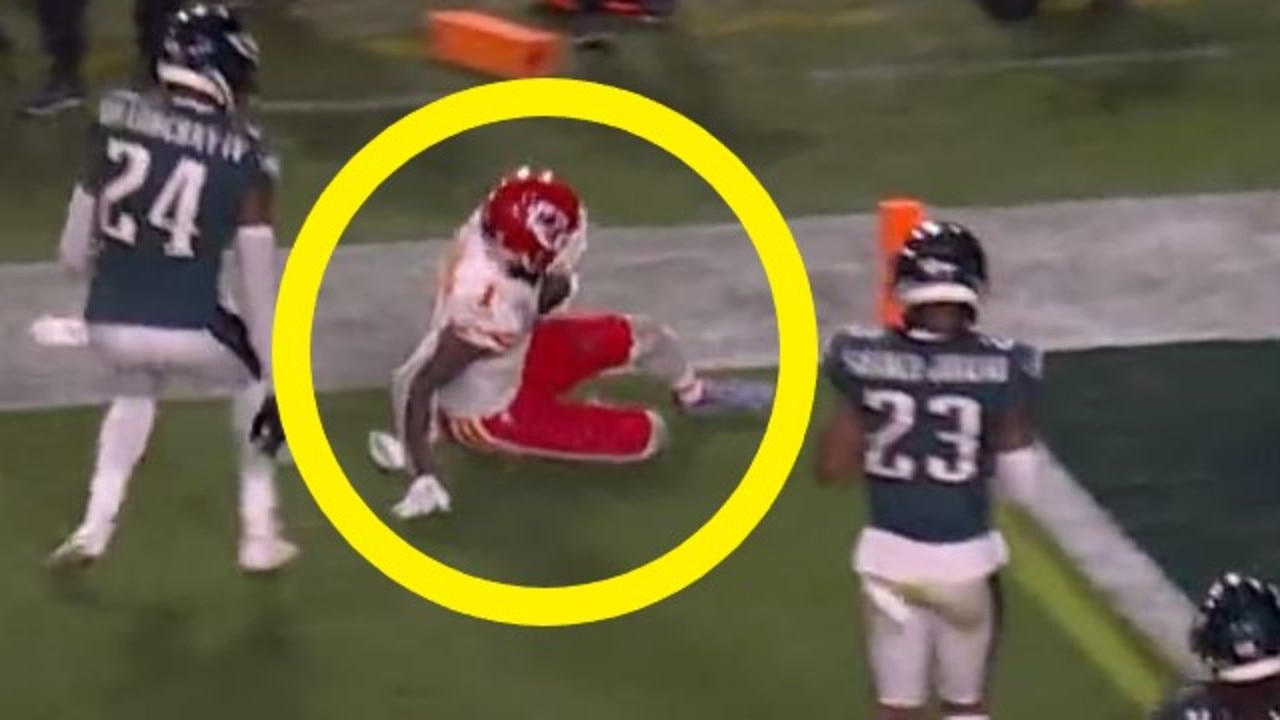 NFL Super Bowl 2023: Jerick McKinnon refuses to score touchdown, seals win  with game-winning slide, Kansas City Chiefs def Philadelphia Eagles