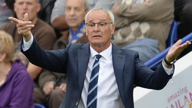 Leicester City's Italian manager Claudio Ranieri.