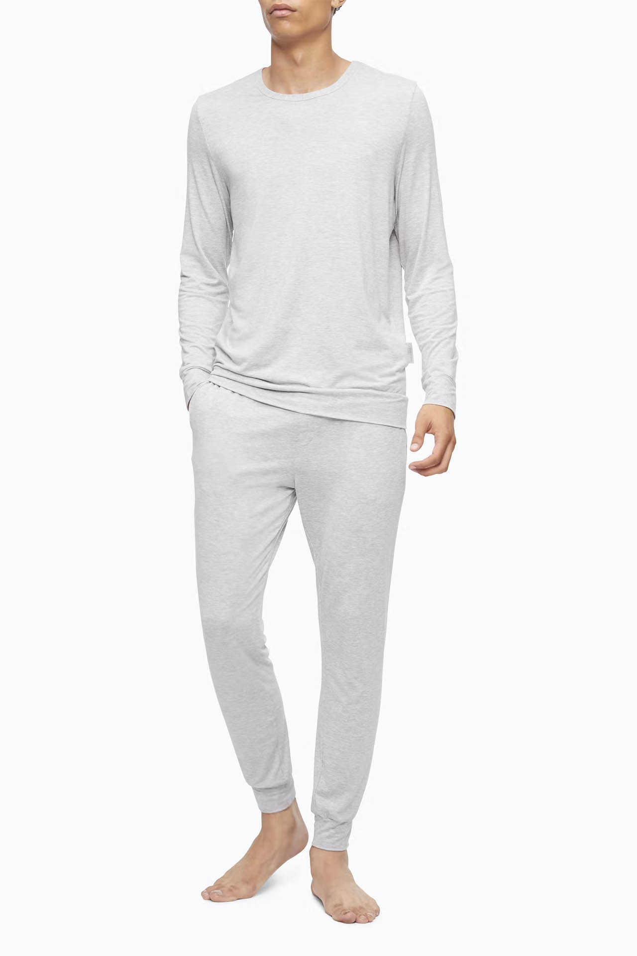 <h2>The comfiest pyjamas: <a href="https://www.calvinklein.com.au/underwear/mens-underwear/sleepwear-loungewear?block=plp_mudw&amp;page=1" target="_blank" rel="nofollow noopener">Calvin Klein</a></h2><p>&nbsp;</p><p>Much like it does underwear, Calvin Klein still sets the global standard when it comes to making loungewear that fuses everyday function with a simple, stylish and distinctly American aesthetic. That's not to say the company doesn't innovate, however, and CK's Ultra Soft range is its comfiest yet. Made from modal, its lounge sets&mdash;boasting lounge pants and sweatshirts&mdash;are plush, silky and buttery-soft.</p><p>&nbsp;</p><p class="button-common"><a title="Shop Calvin Klein" href="https://www.calvinklein.com.au/underwear/mens-underwear/sleepwear-loungewear" target="_blank" data-cta="Shop Calvin Klein" data-editable="true">Shop Calvin Klein</a></p><p>&nbsp;</p>