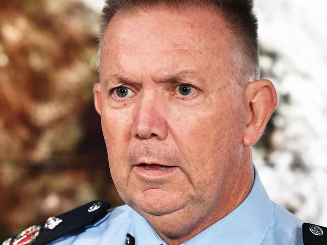 Emergency Services: Heavy rainfall being experienced in parts of Queensland. Pictured, Deputy Commissioner Shane Chelepy. Photo: Patrick Woods.