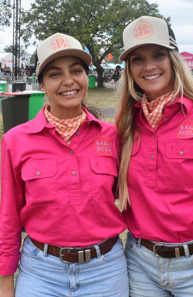 Jaycee Fricot and Emmie Elliott at CMC Rocks 2024. Picture: Aaron Goodwin