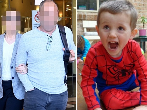 (WARNING - THE FACE NEEDS TO BE PIXELATED) SYDNEY, AUSTRALIA - NewsWire Photos NOVEMBER 3, 2022: The foster mother of William Tyrrell who is charged with lying to the crime commission leaves Downing Centre. Picture: NCA NewsWire / Jeremy Piper