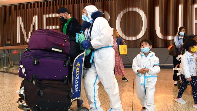 Some states, including Victoria, may make changes to quarantine. Picture AFP