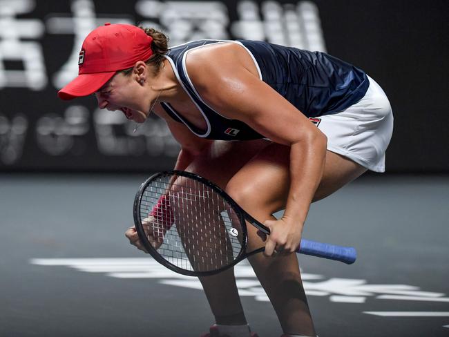 Go girl. (Photo by NOEL CELIS / AFP)