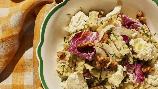 Lemon and ricotta pasta salad by Jessica Prescott.