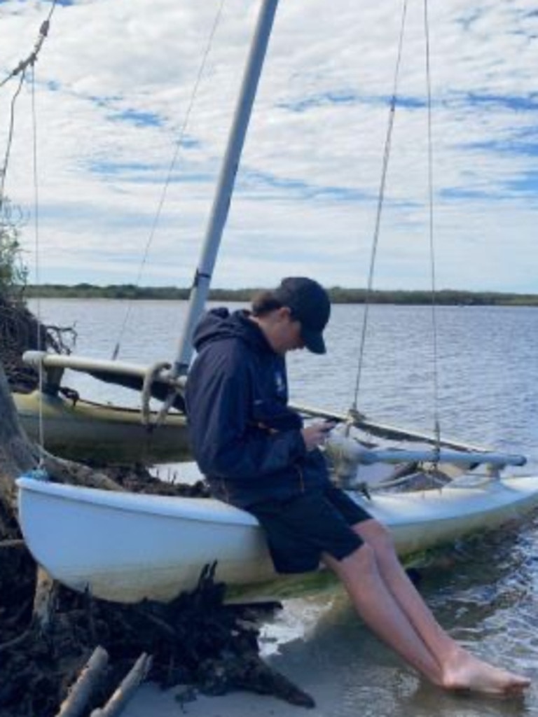 The final photo of Buderim teen Ryan Kimball, captured the day before he died. Picture: Contributed