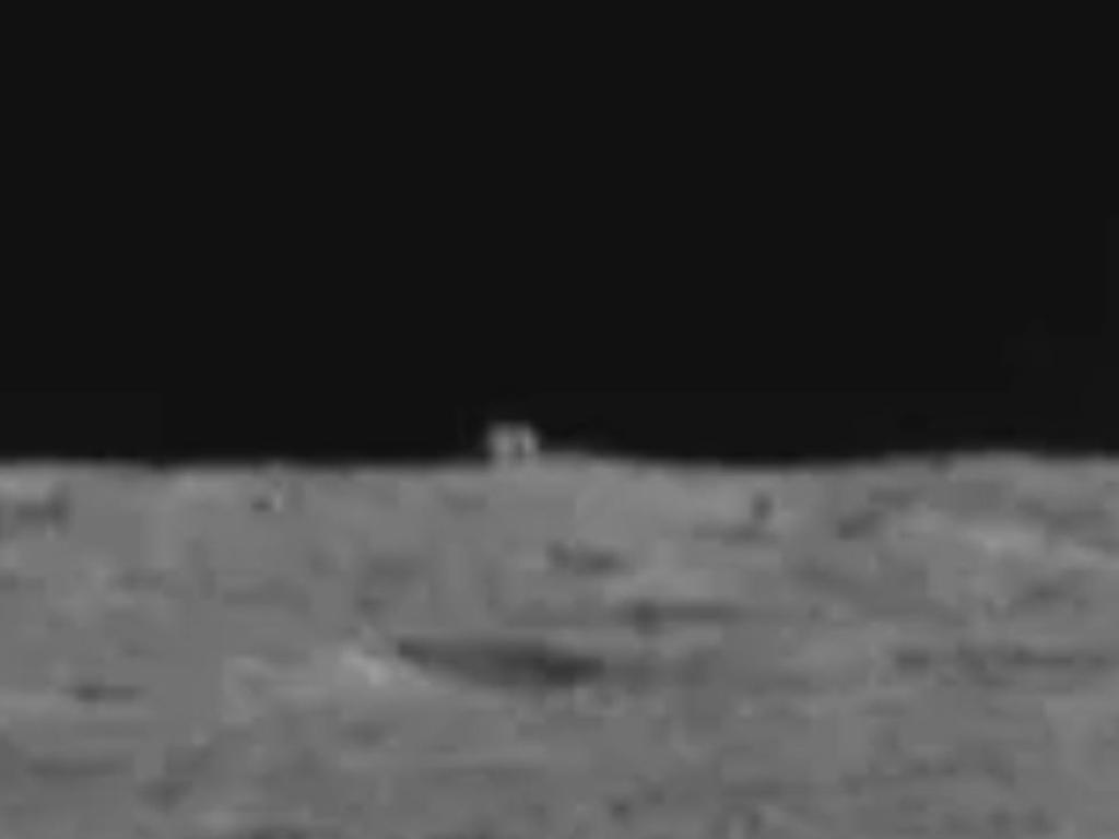 A mystery object on the Moon is puzzling scientists. Picture: China National Space Administration.