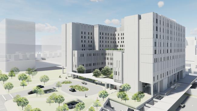 The Prince of Wales Hospital redevelopment.