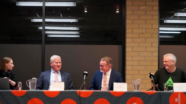 Candidates at the final election forum for the seat of the Riverina hosted by ABC Riverina. Picture: Supplied