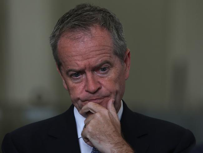 Forty-four per cent of voters said Bill Shorten was a liability for Labor. Picture: Kym Smith