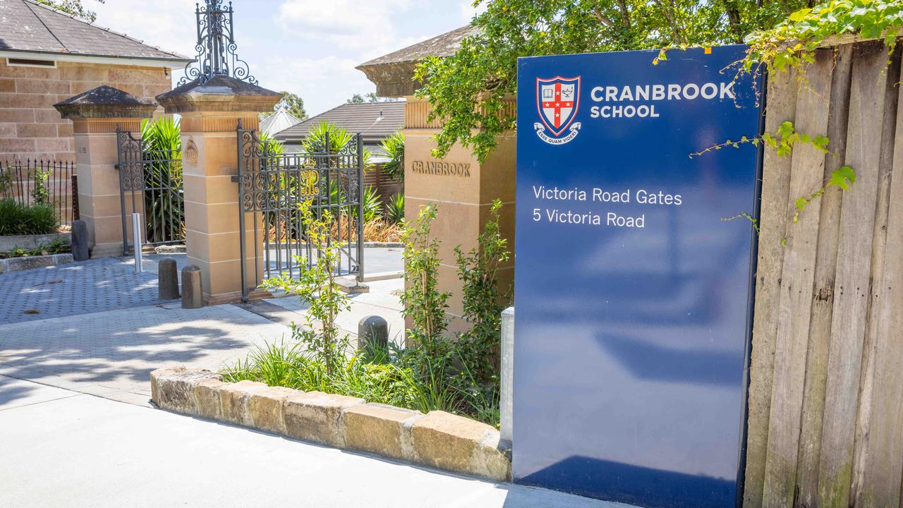 Cranbrook School in Sydney’s Bellevue Hill. Picture: Supplied