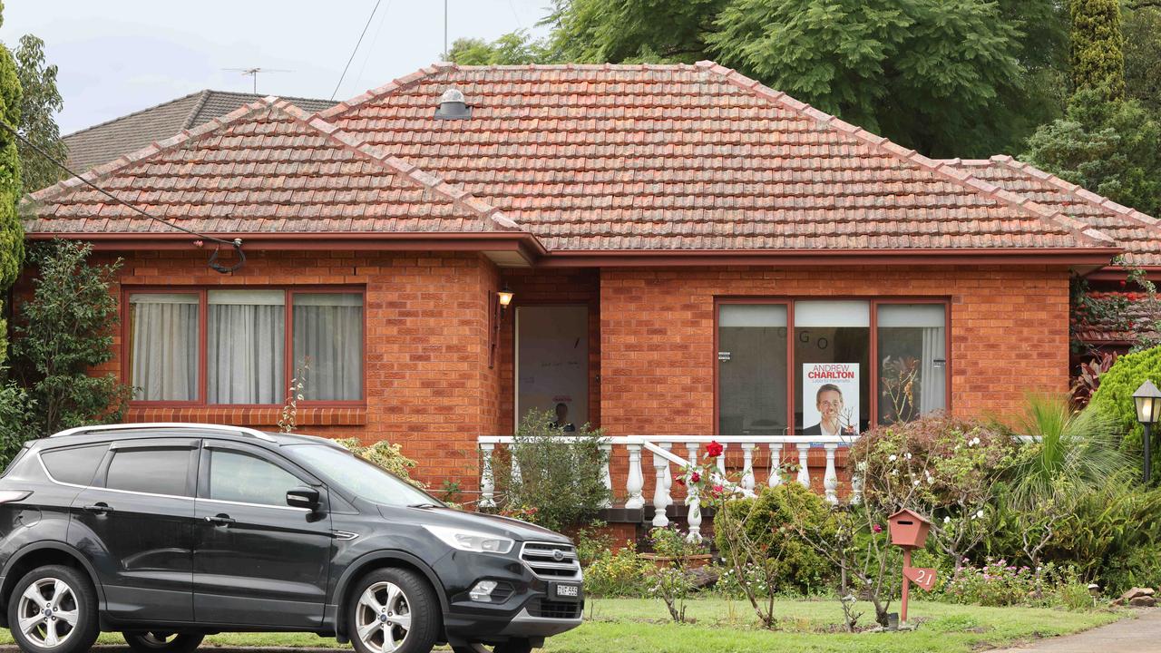 Andrew Charlton’s new North Parramatta home. Picture: David Swift