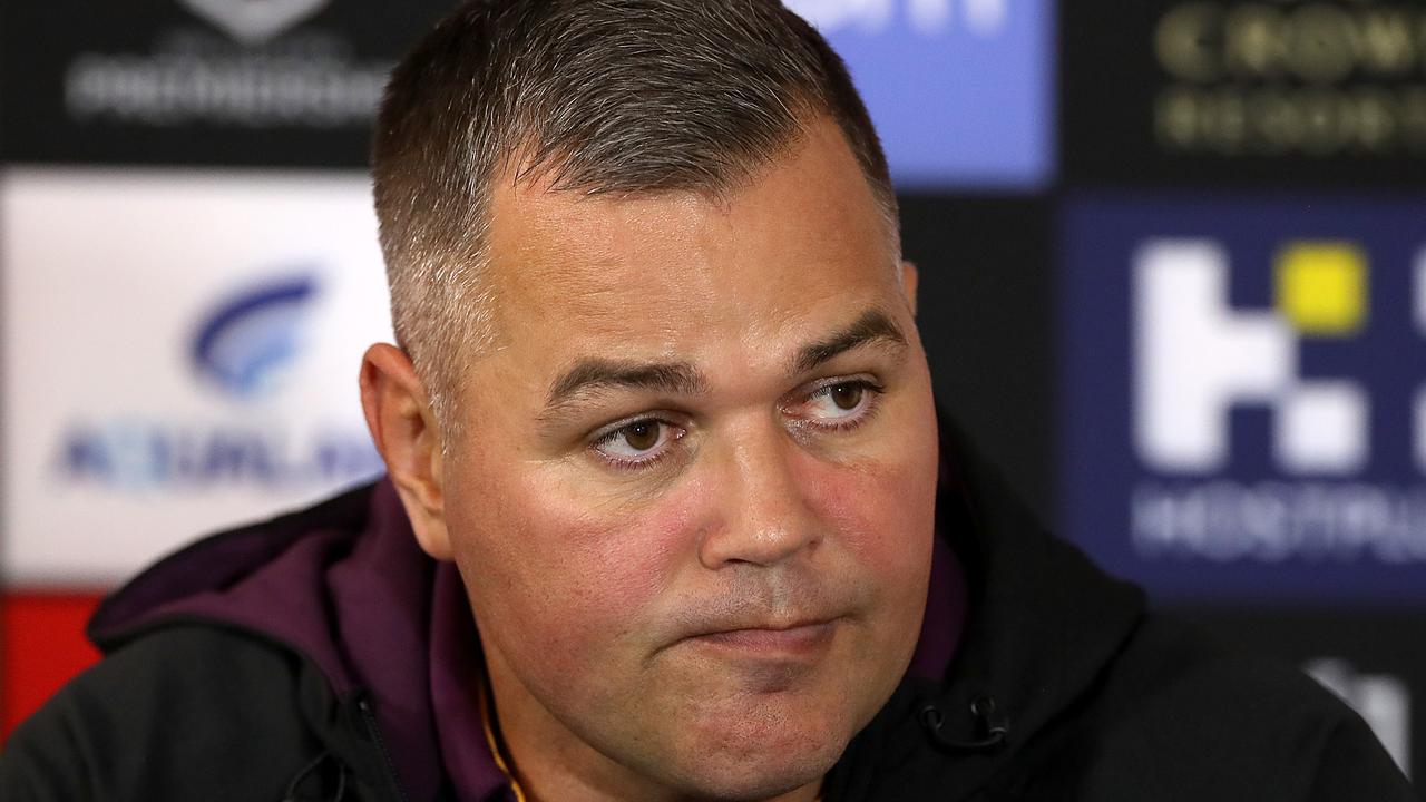 Anthony Seibold reveals no one from the NRL has checked in on him. (Photo by Mark Kolbe/Getty Images)
