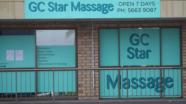 GC Star Massage at Ashmore. Picture: Jason O'Brien